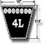 4L Mower Belts