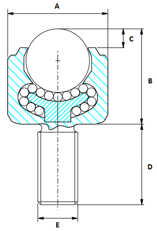 9100-A Stainless Steel Ball Transfer Unit
