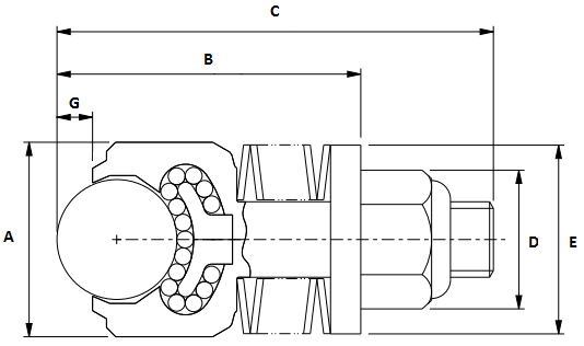 9425-A Stainless Steel Ball Transfer Unit